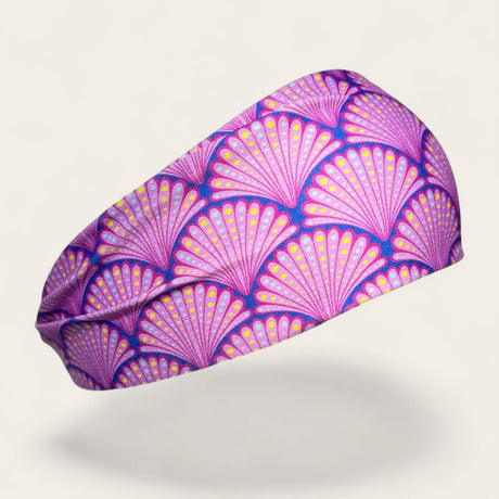 Pink Seashell Dive Headband Ocean Motion Wear