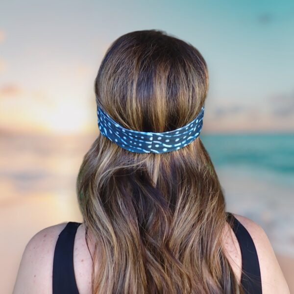 Dive Headband Whale Shark Print