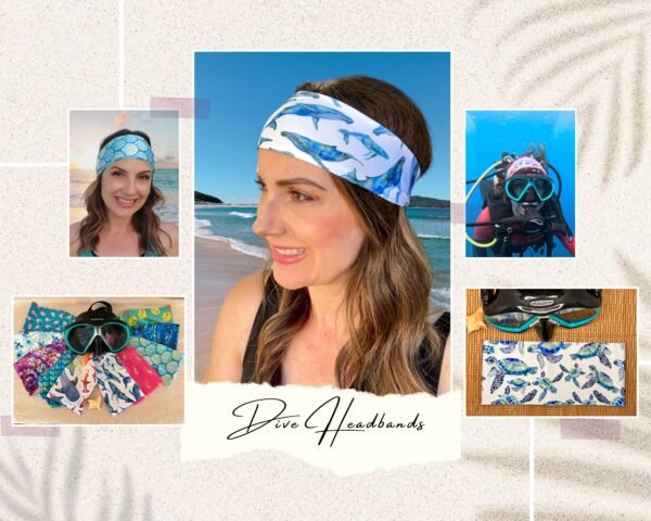 Dive Headband - Pikake Lei - Nonslip Stretchy Headband